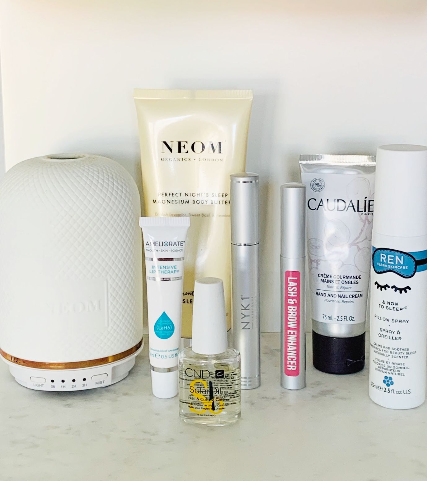 good night time face routine