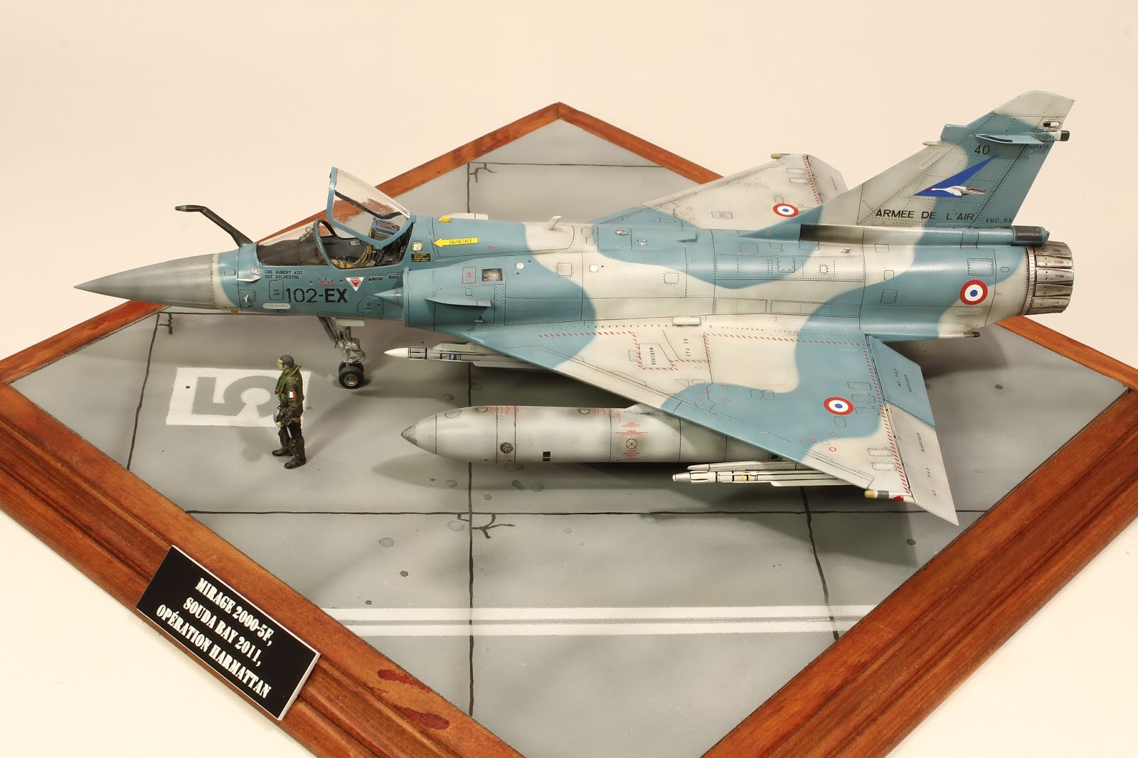 Istvan Michalko's scale models: Dassault Mirage 2000-5F, '102-EX