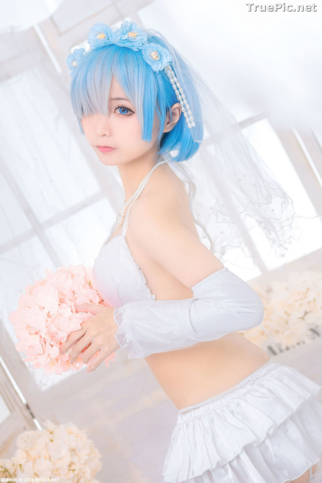 Image [MTCos] 喵糖映画 Vol.029 – Chinese Cute Model – Bride Rem Cosplay - TruePic.net - Picture-4