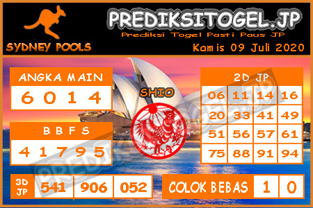 Prediksi Syair Sydney Hari Ini Syair Sydney Kamis 09 Juli 2020