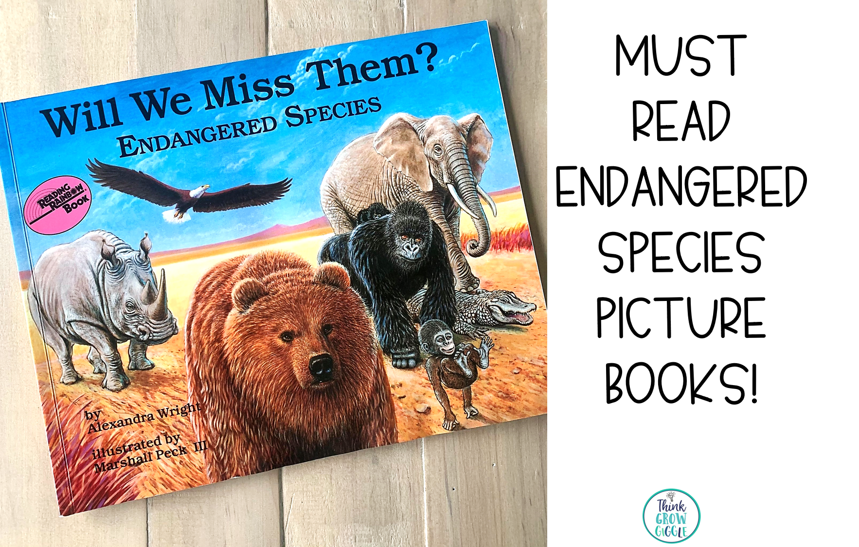 8 Must Read Endangered Species Picture Books - Think Grow Giggle
