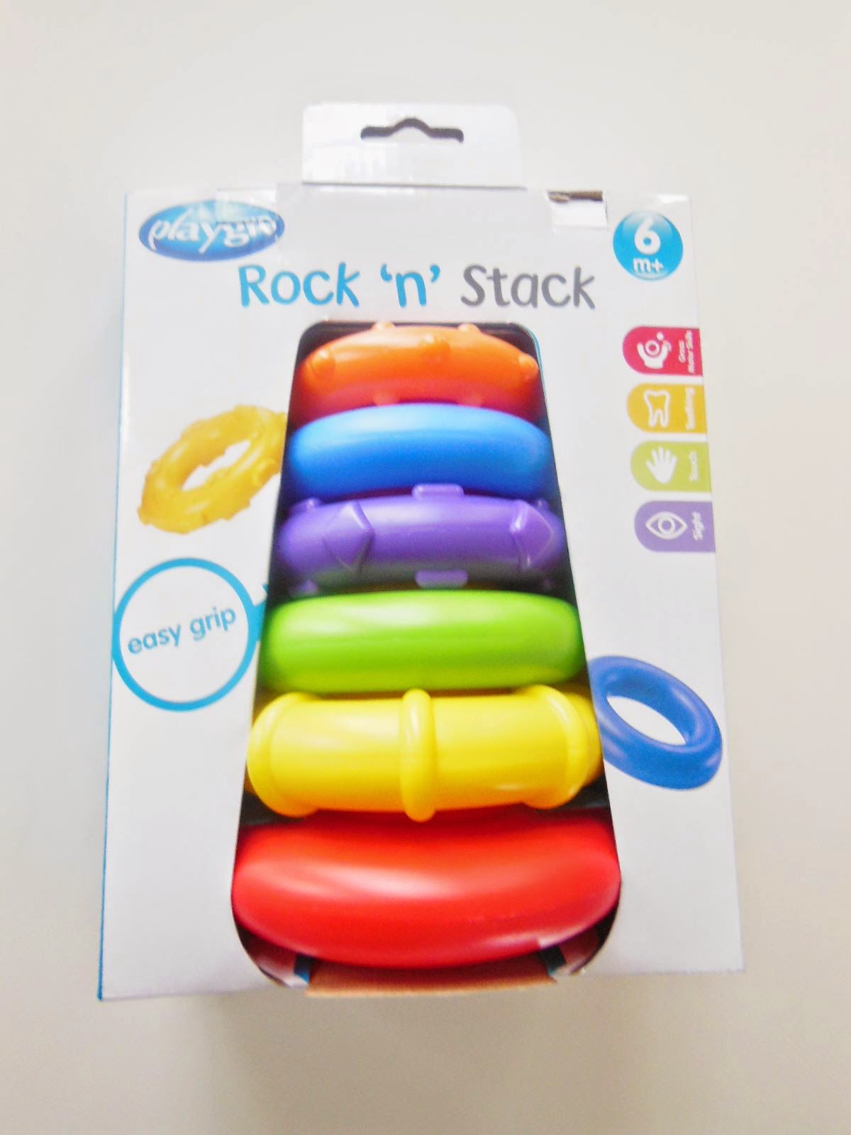 TOY TESTER REVIEW: PLAYGRO ROCK 'N' STACK STACKING RINGS | The Beauty ...