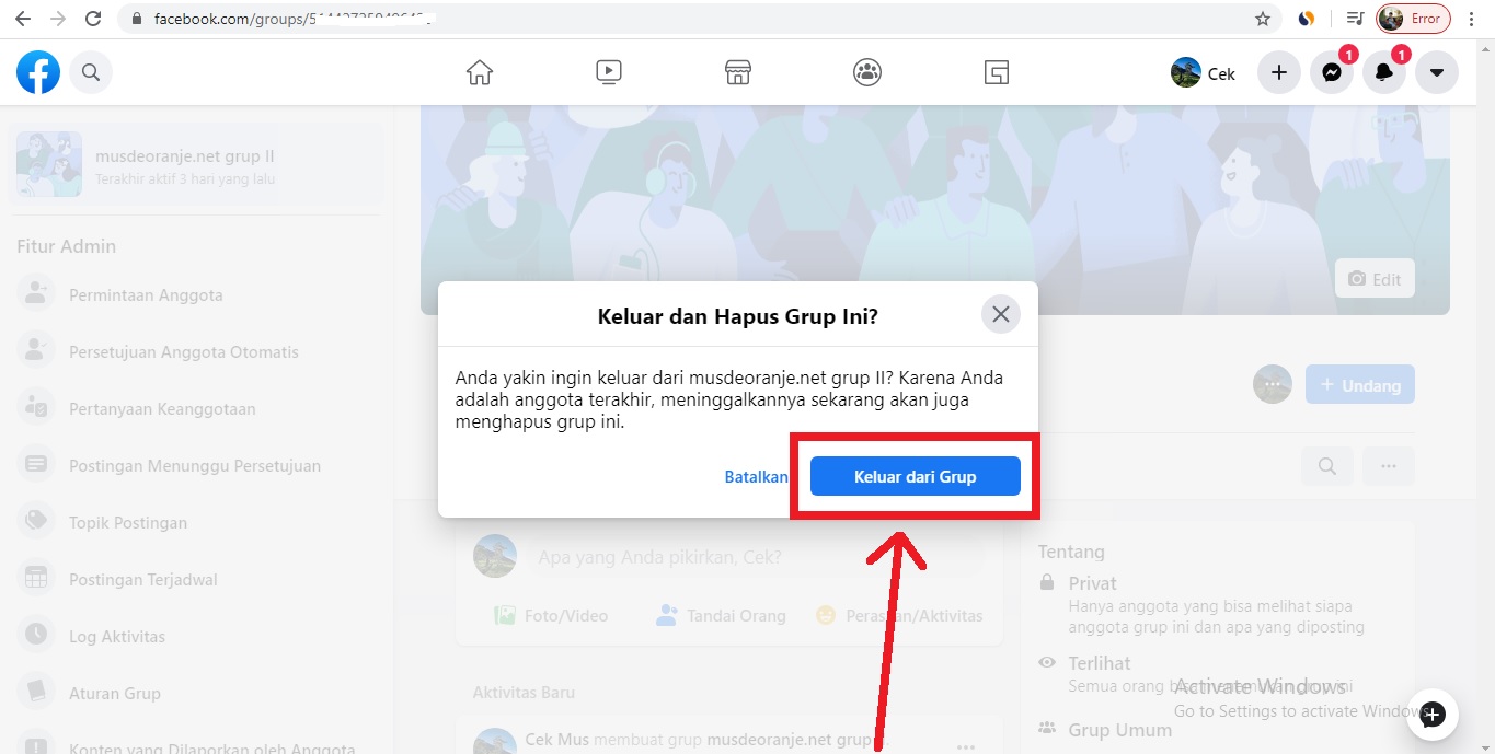 √ Cara Menghapus Grup Di Facebook Terbaru - musdeoranje.net