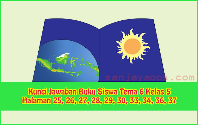Kunci Jawaban Buku Siswa Tema 6 Kelas 5 Halaman 25 26 27 28 29 30 33 34 36 37 Sanjayaops Kunci Jawaban Buku Siswa Tema 6 Kelas 5 Halaman 25 26 27 28 29 30 33 34 36 37 Sanjayaops