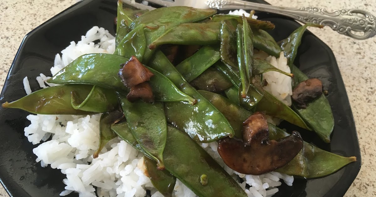 Stir Fried Snow Peas and Mushrooms 42nd Recipe Street