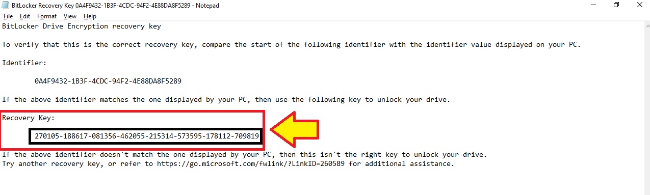Cara Mengatasi Lupa Password Bitlocker Windows 10 / 8 Dengan Recovery Key