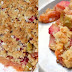 Crumble rhubarbe et fraise dans l’esprit d’un granola