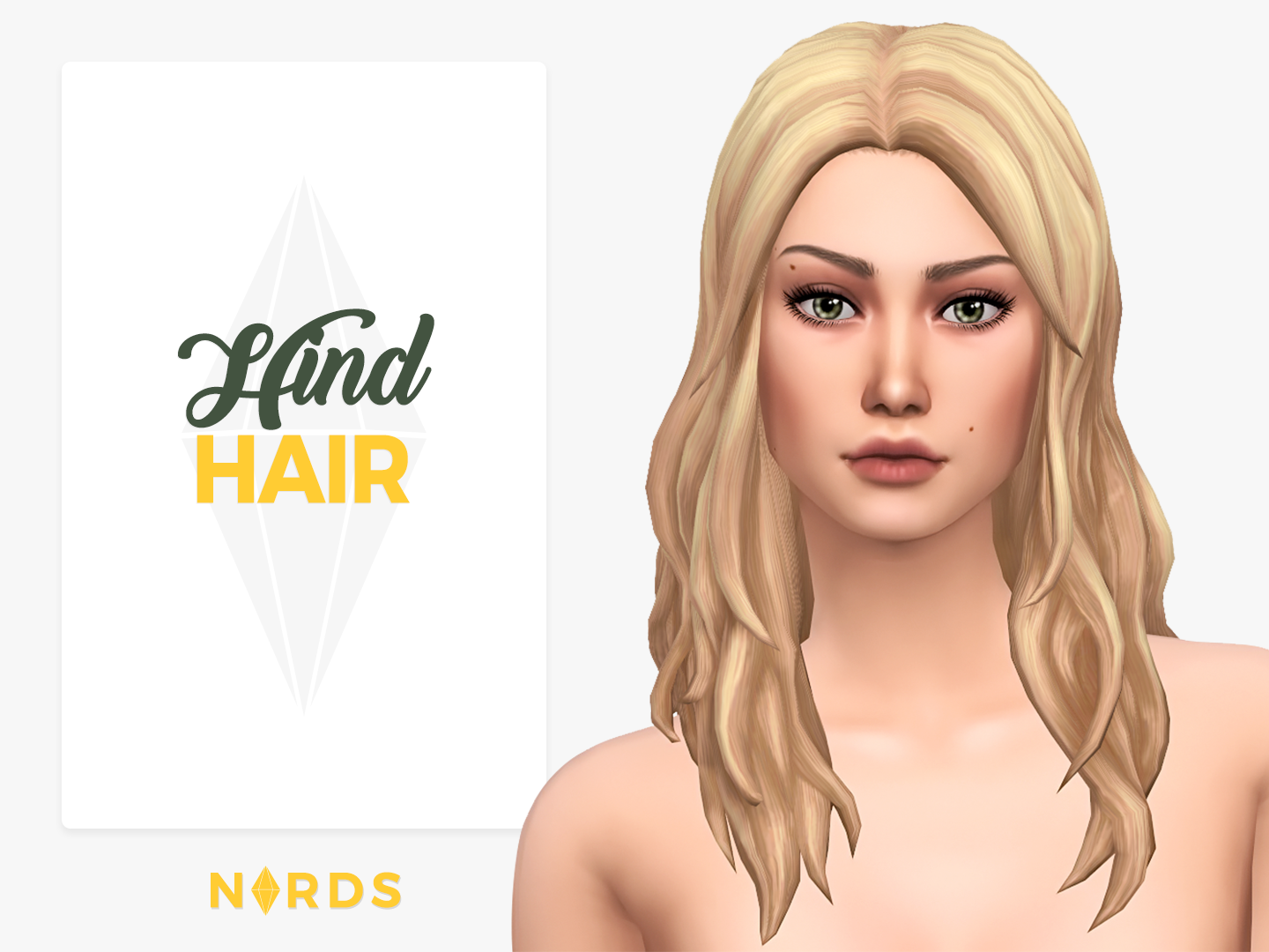 Hind Sims 4 CC Hair