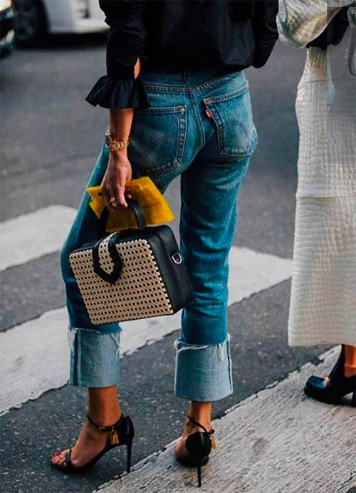 cuffed jeans LE CATCH