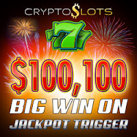 Biggest Win Ever on CryptoSlots’ $1,000,000 Jackpot Trigger, $100K in 1 Spin