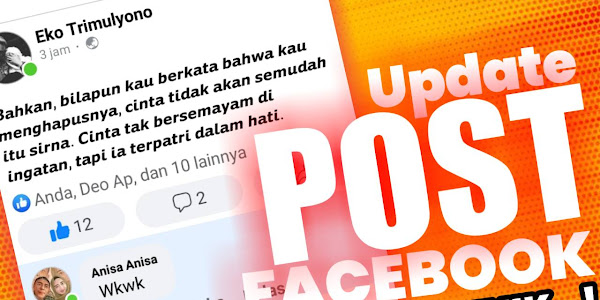 Cara Memposting Status Di Facebook Yang Menarik