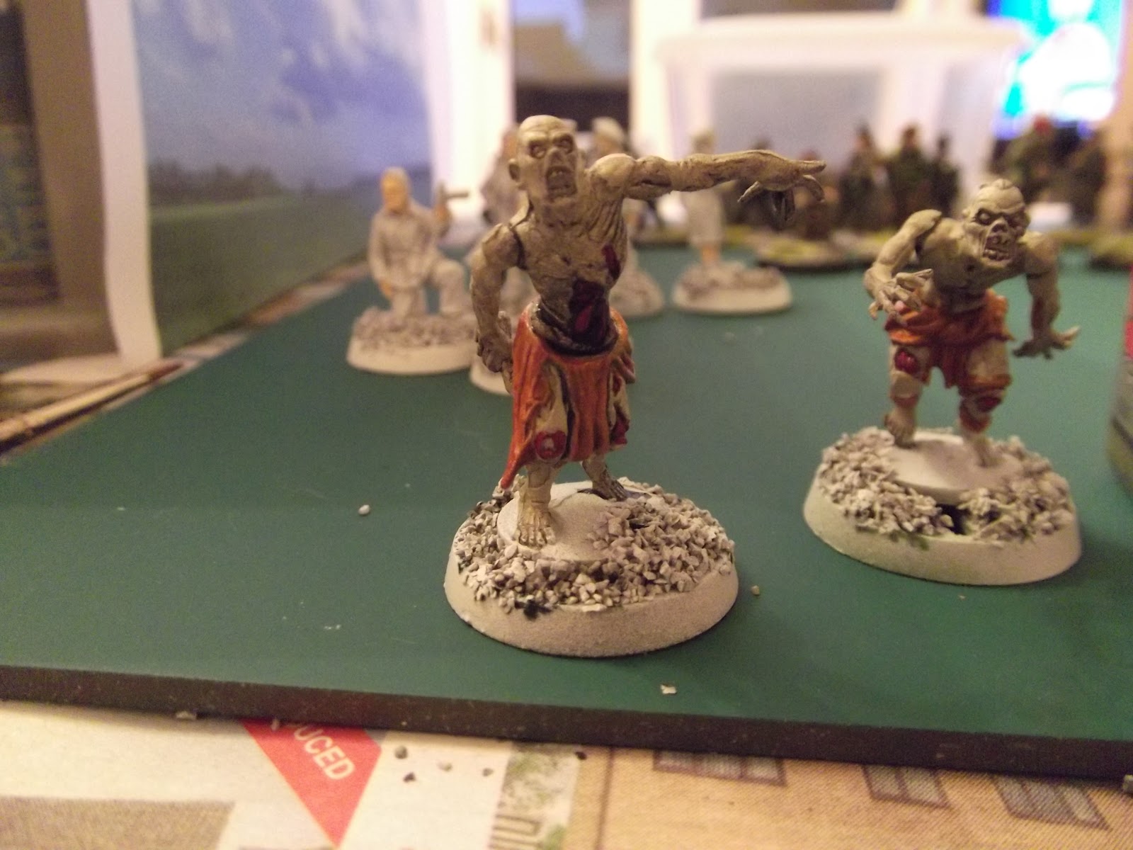 Miniatures for Roleplaying How to paint Zombies step by step