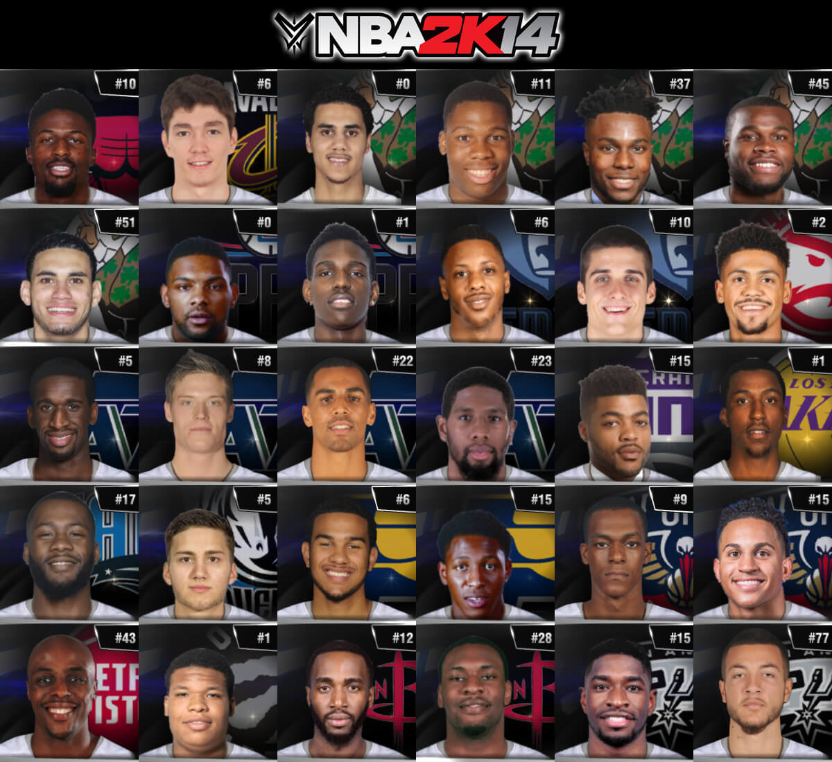 Nba 2k14 rosters