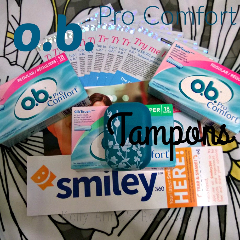 o.b. Pro Comfort Tampons Kelly Anne Reviews