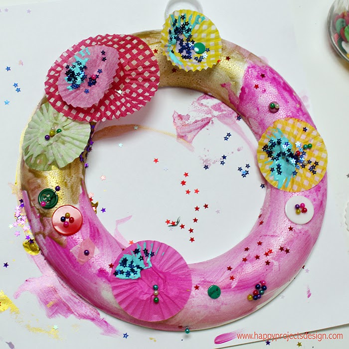 DIY corona de Adviento