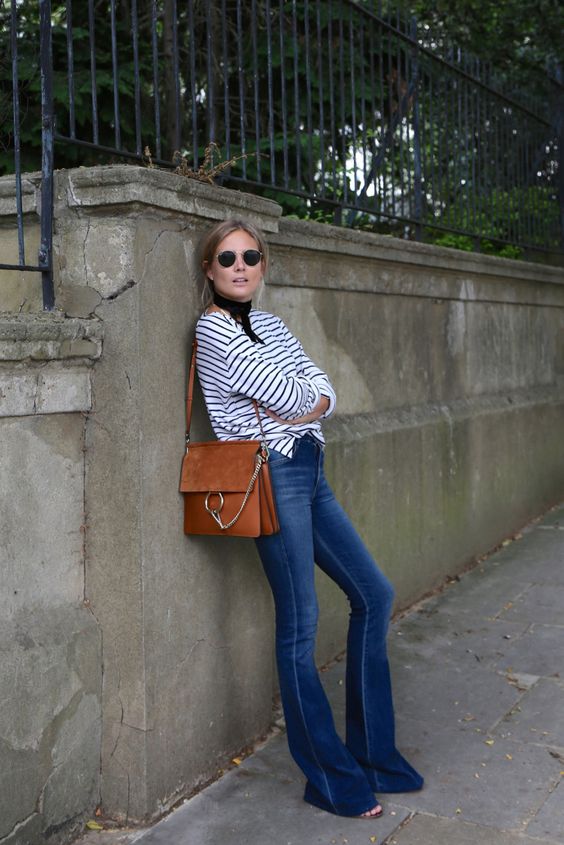 Lucy Fashion Me Now - Chloe Faye Bag + Citizens Flare Jeans