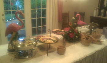 Mary Crumpler's Party- Love Those Flamingos!