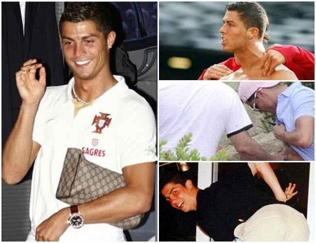 pose gay de Cristiano Ronaldo