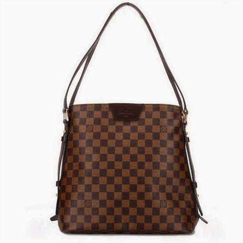 Louisvuitton Handbag Outlets From China Replica Lv Damier Ebene Canvas Cabas Rivington N41108 Damier Ebene Canvas Cabas Rivington