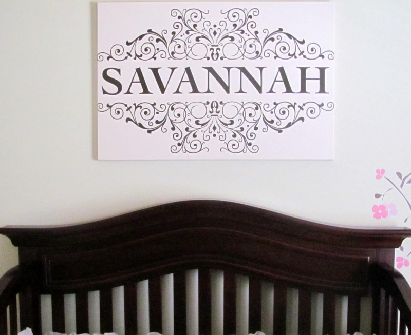 Savy Decor DIY Canvas Wall Decal