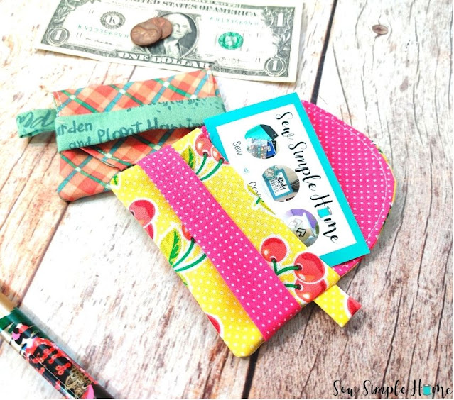 How to Make a Card Holder Keychain Sew Simple Home