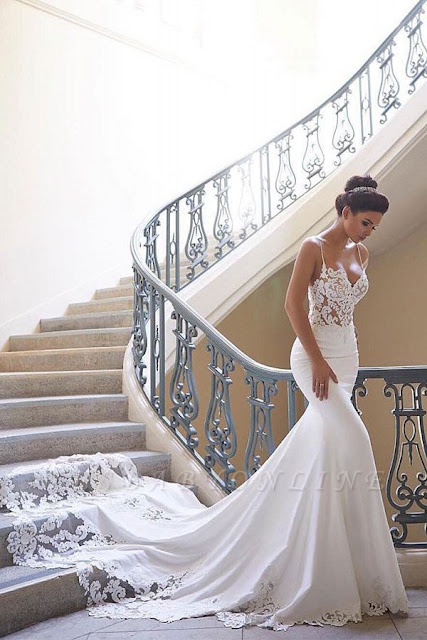 Mermaid Lace Wedding Dresses From Yesbabyonline
