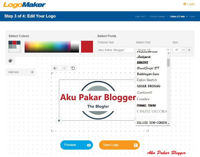 Cara Membuat Logo Menggunakan Logo Maker