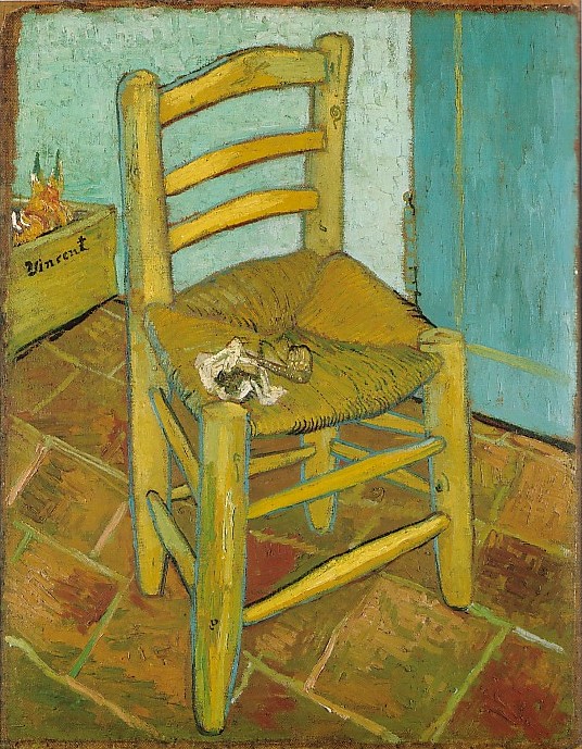 K12 The Art Gallery "Chairs" Van Gogh 7th Grade