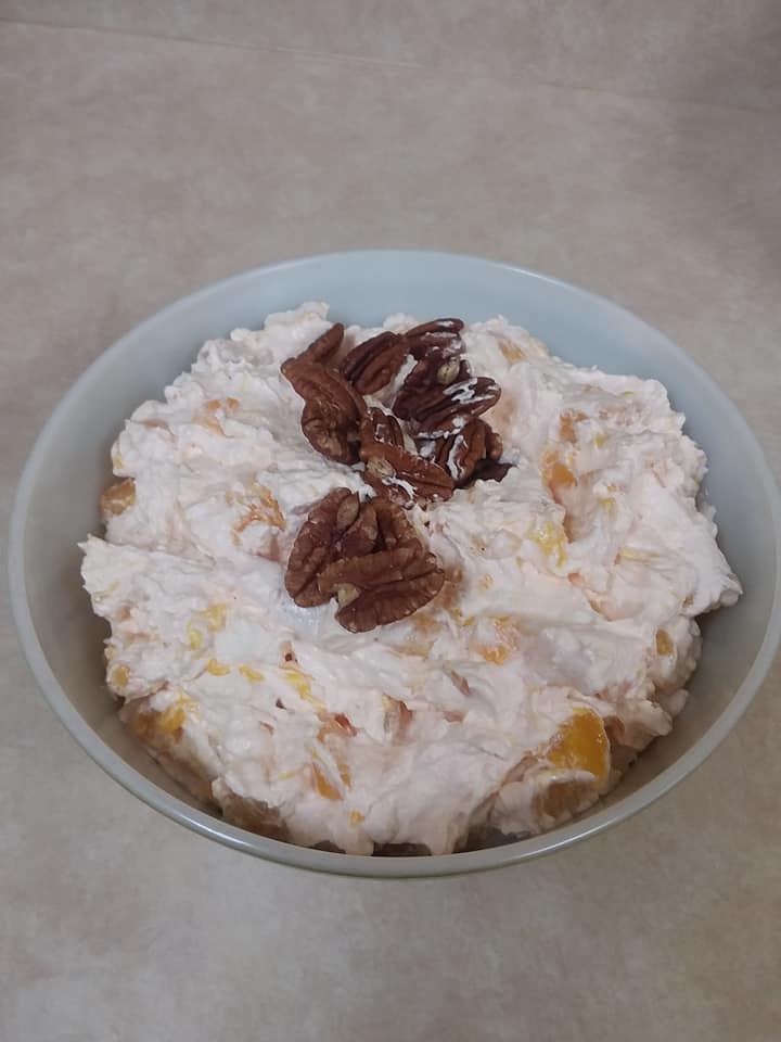 Easy Recipe: Yummy Millionaire Peach Salad - Prudent Penny Pincher