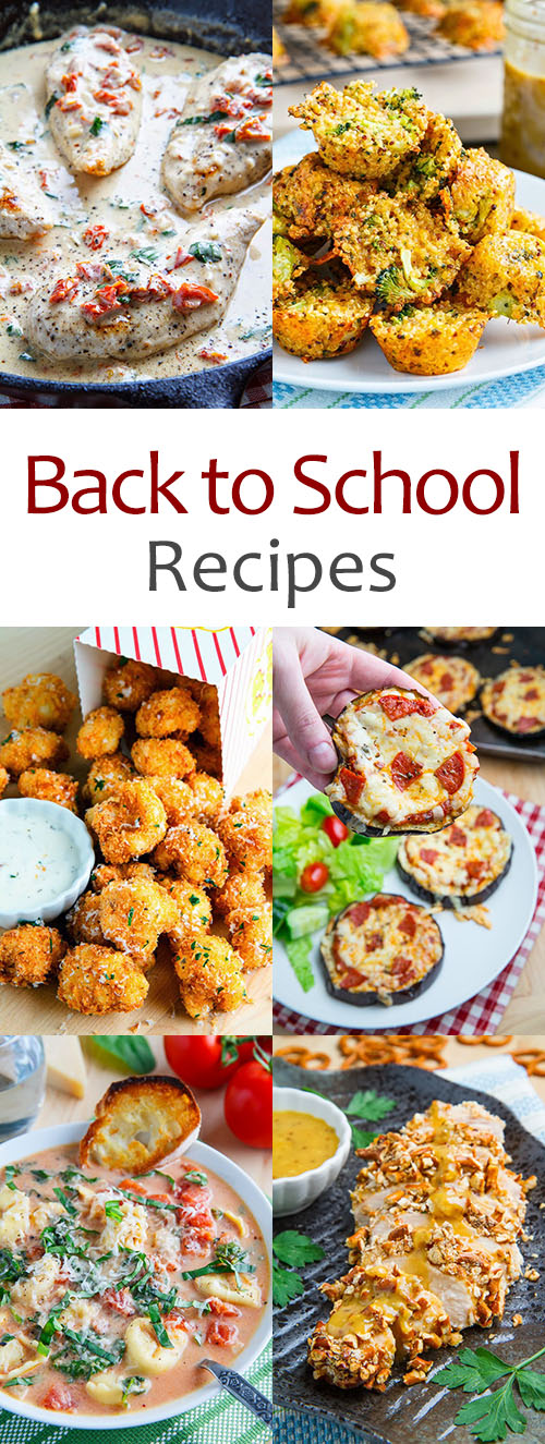 Back to School Recipes Recipe on Closet Cooking