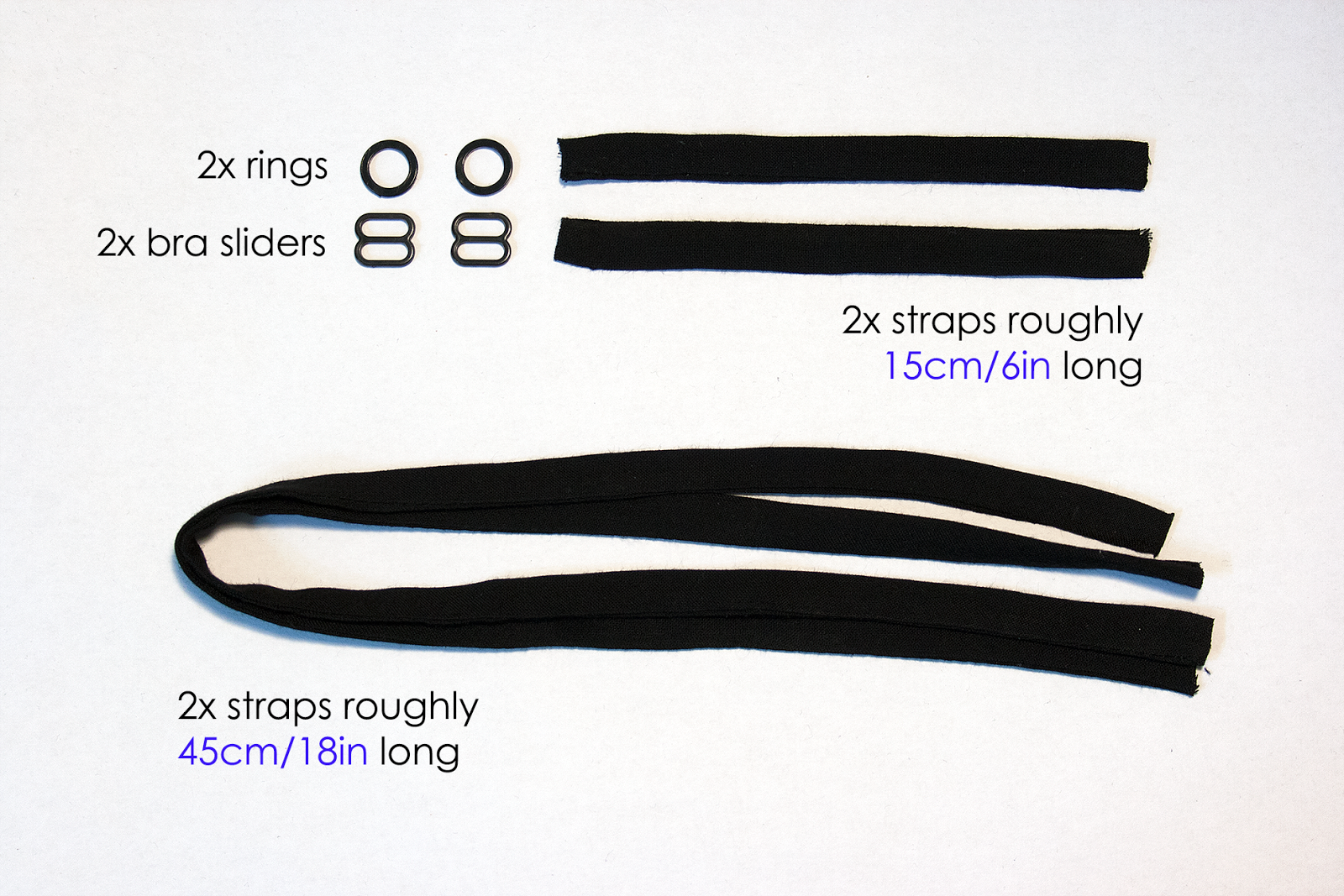 How to make adjustable straps Kommatia Patterns