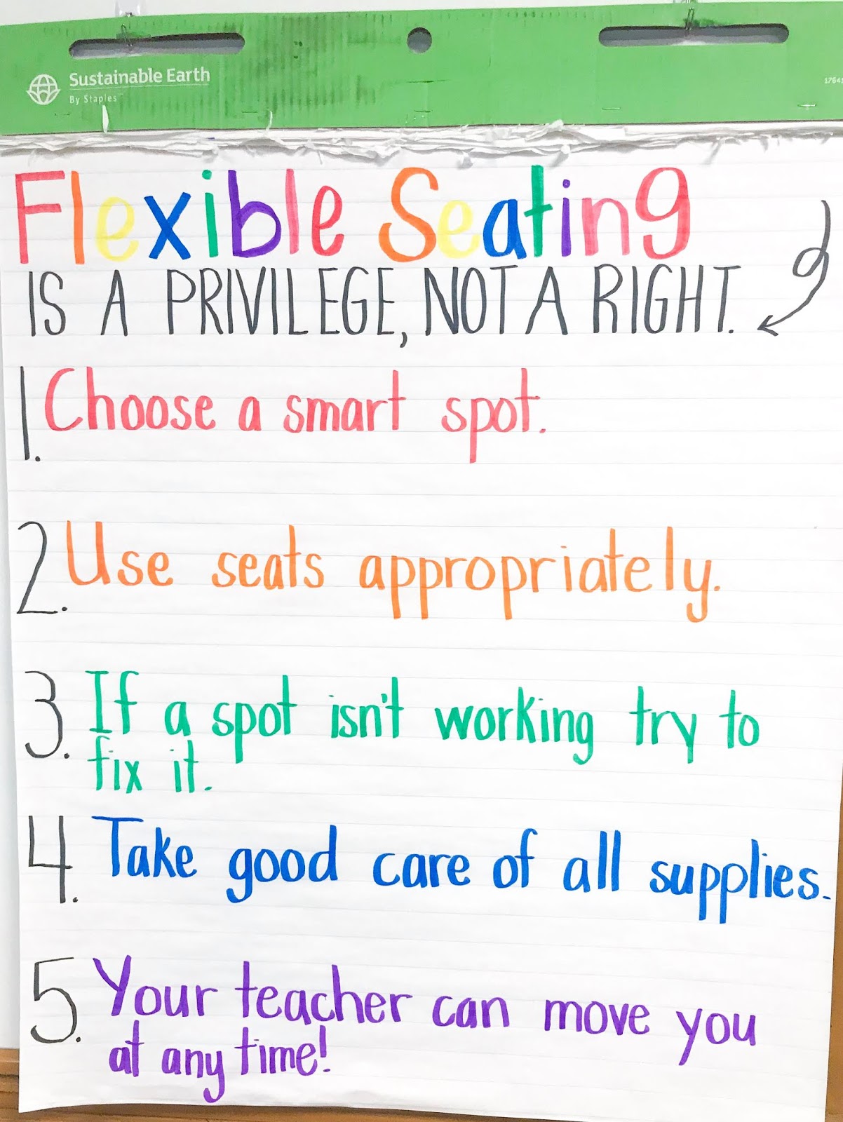 Five Flexible Seating Benefits The Krafty Teacher