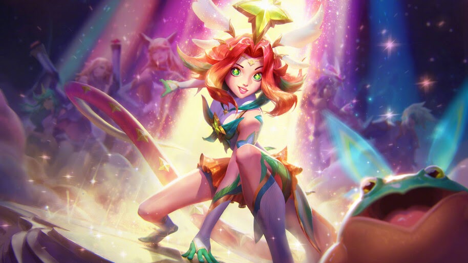 Neeko Lol Star Guardian Splash Art 8k Wallpaper 3 823