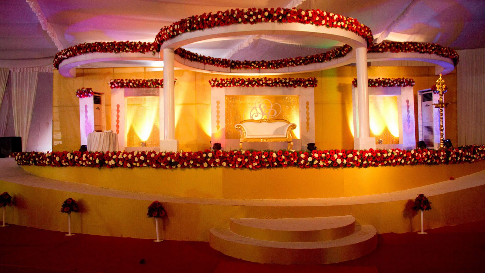 Red Carpet Events® Complete Event Management Solutions Wedding stage decor