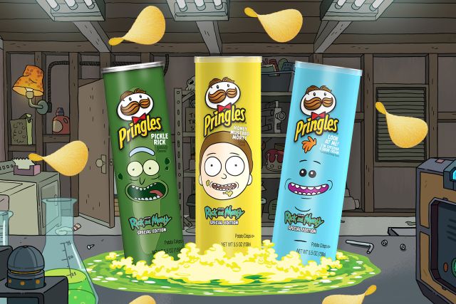 Pringles Adds Two New Rick and Morty Flavors to Join Pickle Rick