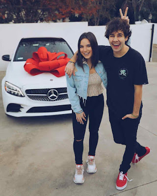 Natalie Noel with David Dobrik