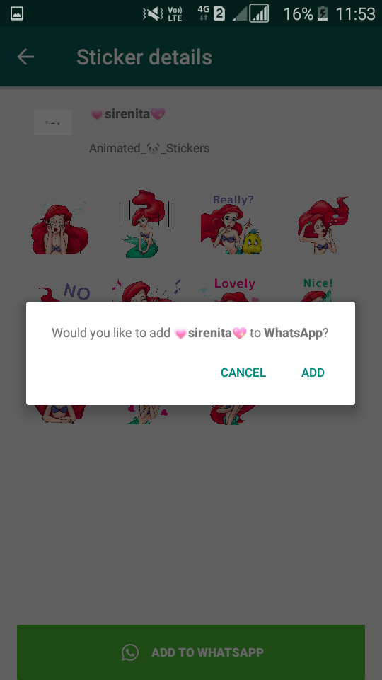 Enable third party Animated WhatsApp Stickers 😉 Trick