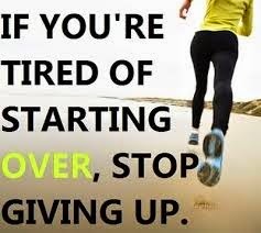 Stop Giving Up!