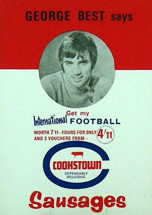 Football Cartophilic Info Exchange Cookstown Sausages Best
