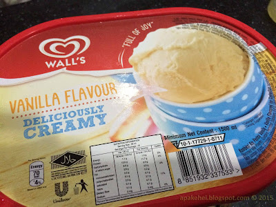 Ais Cream Vanilla Wall's