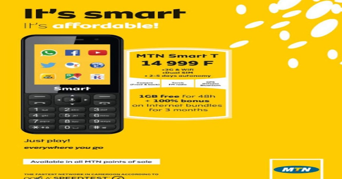 It's Smart & Affordable (MTN Cameroon Phones on Promotion)