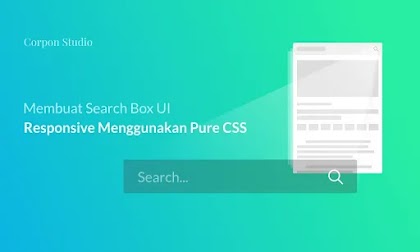 Cara Membuat Search Bar Melayang Responsive Pure CSS