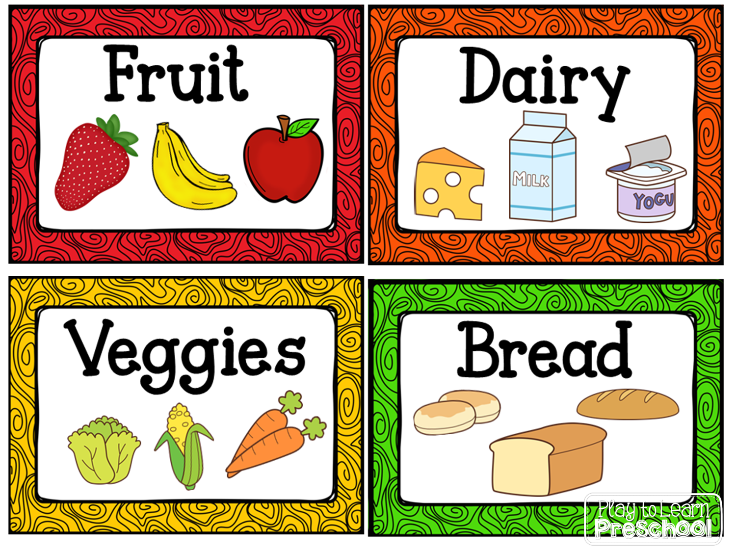 clipart for food labels - photo #31
