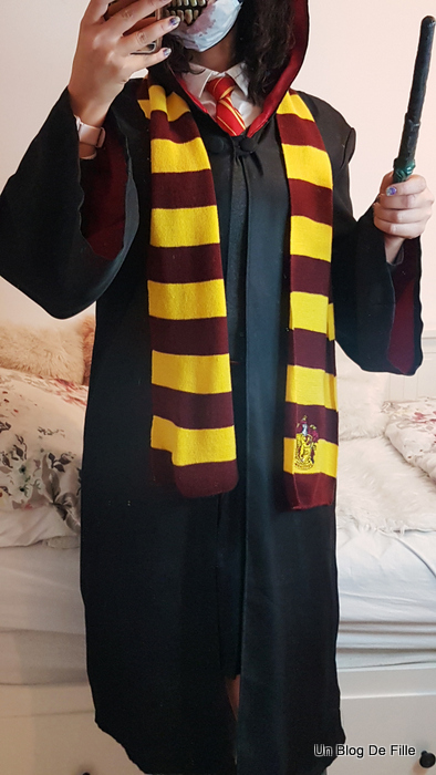 Chaussettes Hermione Granger déguisement Gryffondor