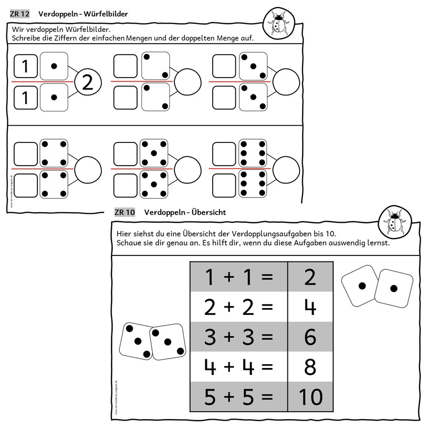 Herr Sonderbar: Wir verdoppeln (Übungsheft)