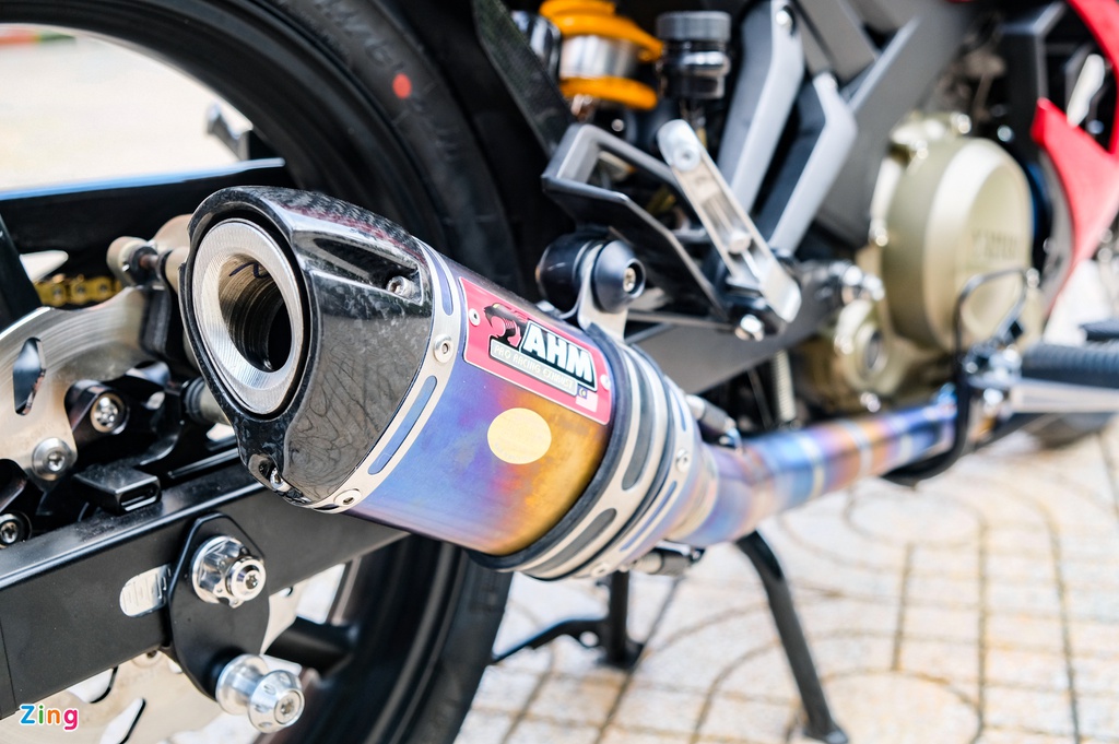 Yamaha Exciter độ lên 200 cc với phong cách touring tại Bình Dương