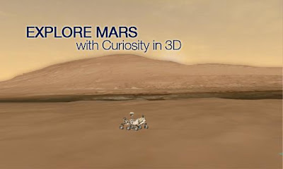 The U.S. space agency has an app in Windows 8 and RT which allows to discover the Curiosity probe that explores in March last year