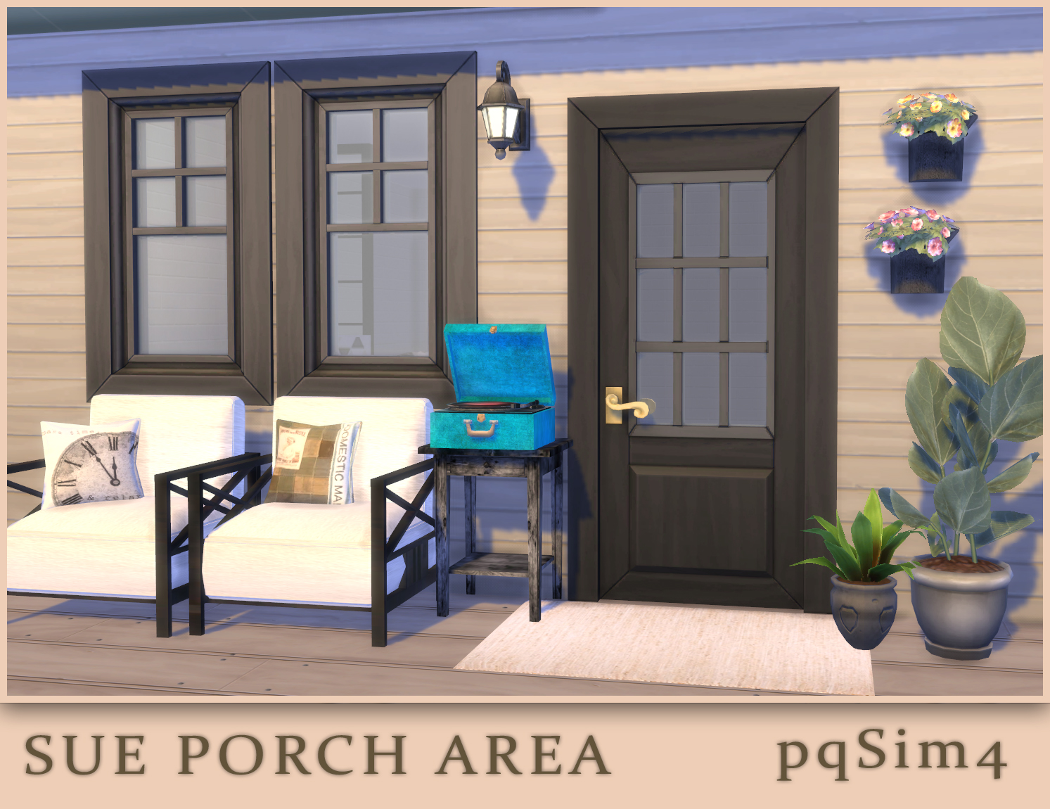 Sims 4 Porch Ideas