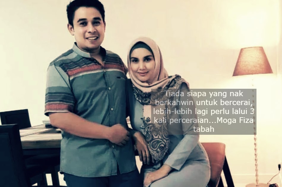 Sah bercerai buat kali ke3, Fiza Halim akur diceraikan Sah bercerai buat kali ke3, Fiza Halim akur diceraikan