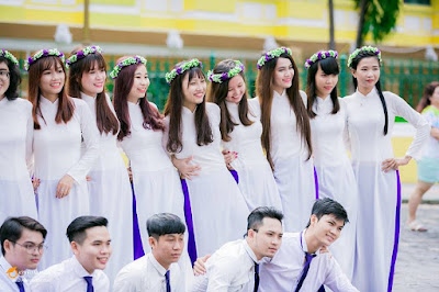 Áo Dài Đồng Phục Học Sinh Như Thế Nào Là Đẹp? 1 áo dài đồng phục học sinh